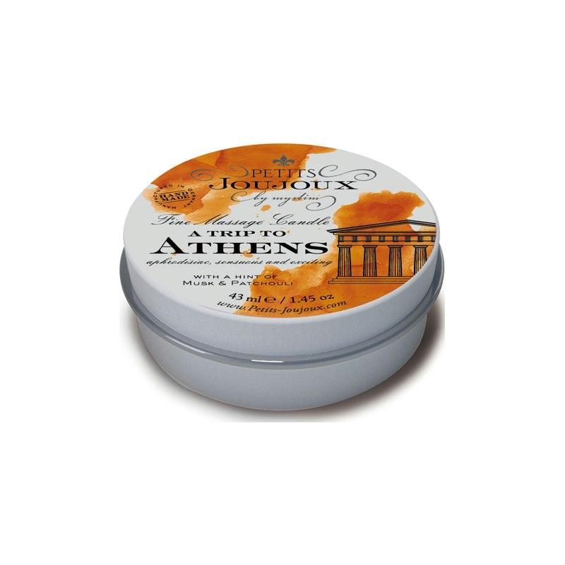Petits JouJoux Massage Candle Athens 43ml - Lotions & Potions