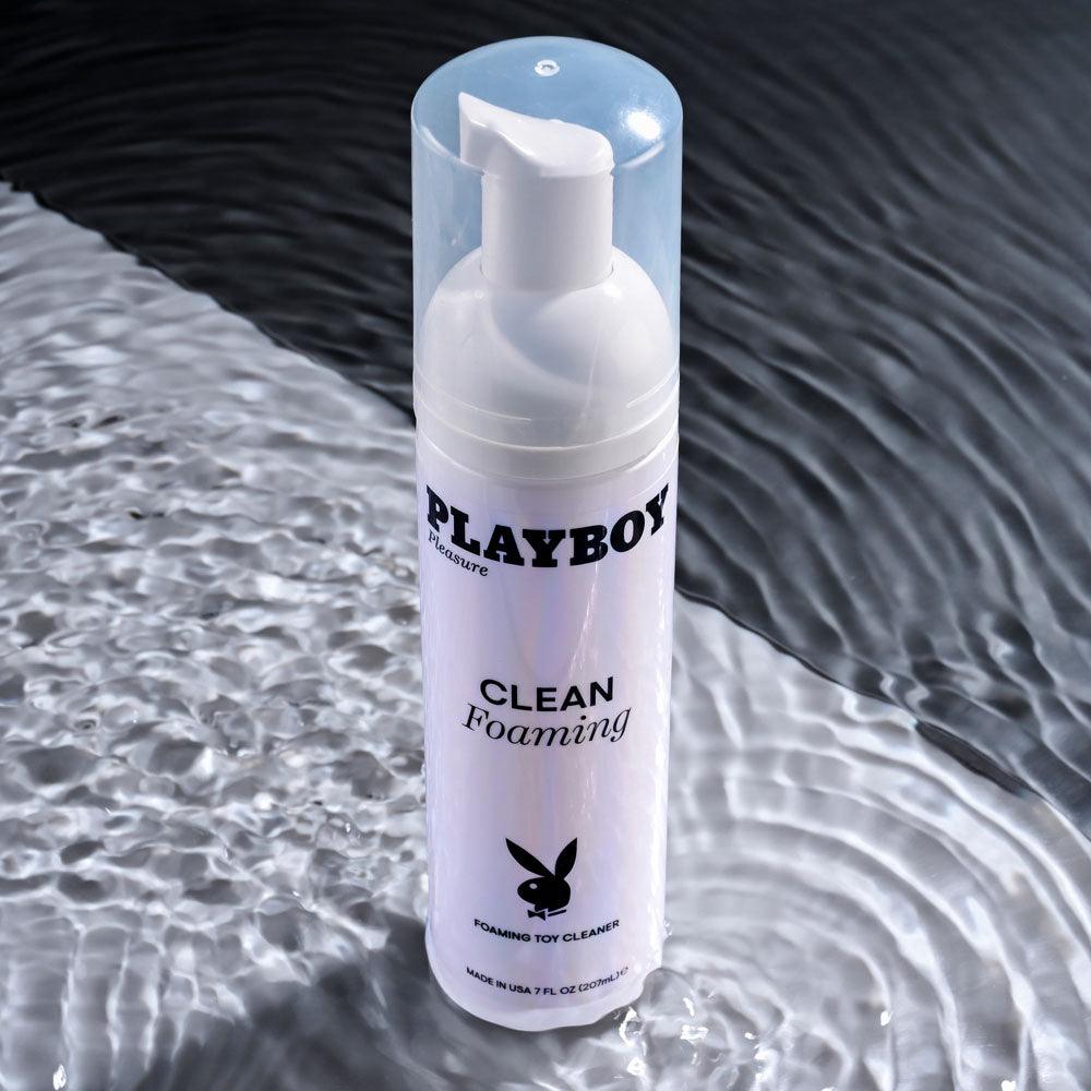 Playboy Pleasure Clean Foaming Toy Cleanser – Gentle Fast Acting Formula - HEALTH CARE