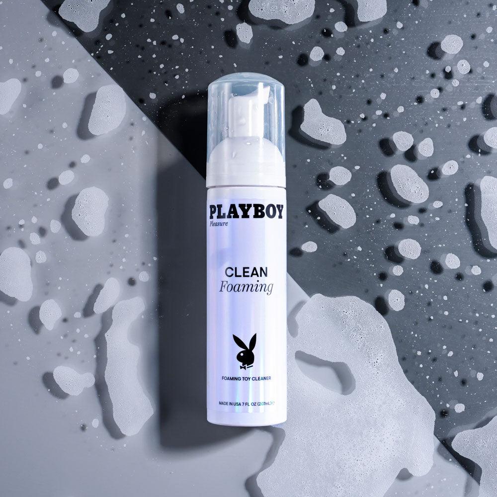 Playboy Pleasure Clean Foaming Toy Cleanser – Gentle Fast Acting Formula - HEALTH CARE