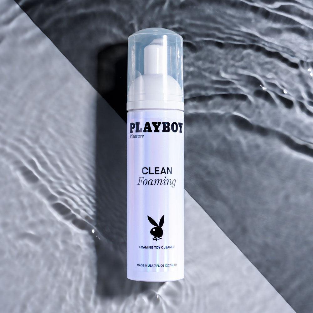 Playboy Pleasure Clean Foaming Toy Cleanser – Gentle Fast Acting Formula - HEALTH CARE