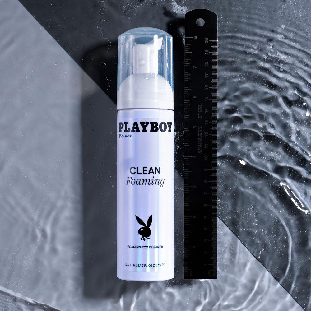 Playboy Pleasure Clean Foaming Toy Cleanser – Gentle Fast Acting Formula - HEALTH CARE