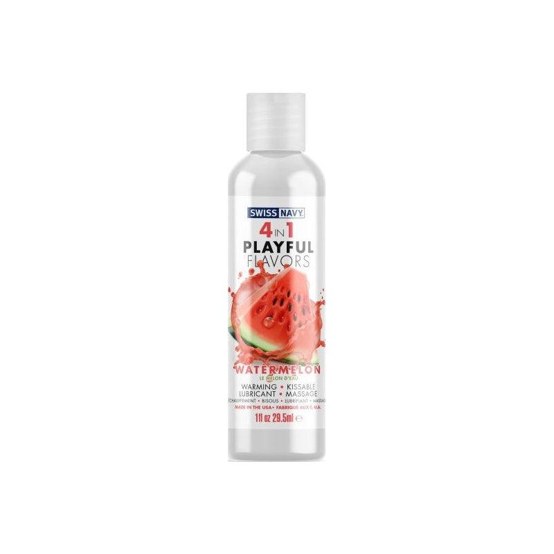 Playful Flavours 4 In 1 Watermelon 1oz/29.5ml - Naughty by Nature Adult Store