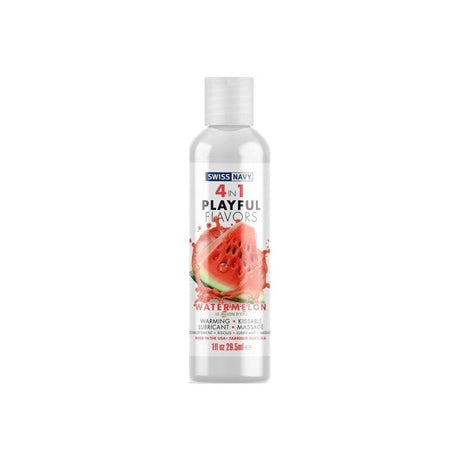 Playful Flavours 4 In 1 Watermelon 1oz/29.5ml - Naughty by Nature Adult Store