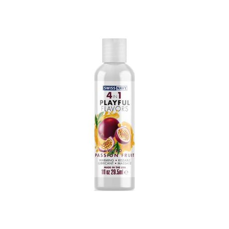 Playful Flavours 4 In 1 Wild Passion Fruit 1oz/29.5ml - Naughty by Nature Adult Store