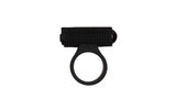 Power Bullet Cosmic Cock Ring w Bullet Black - Adult Toys
