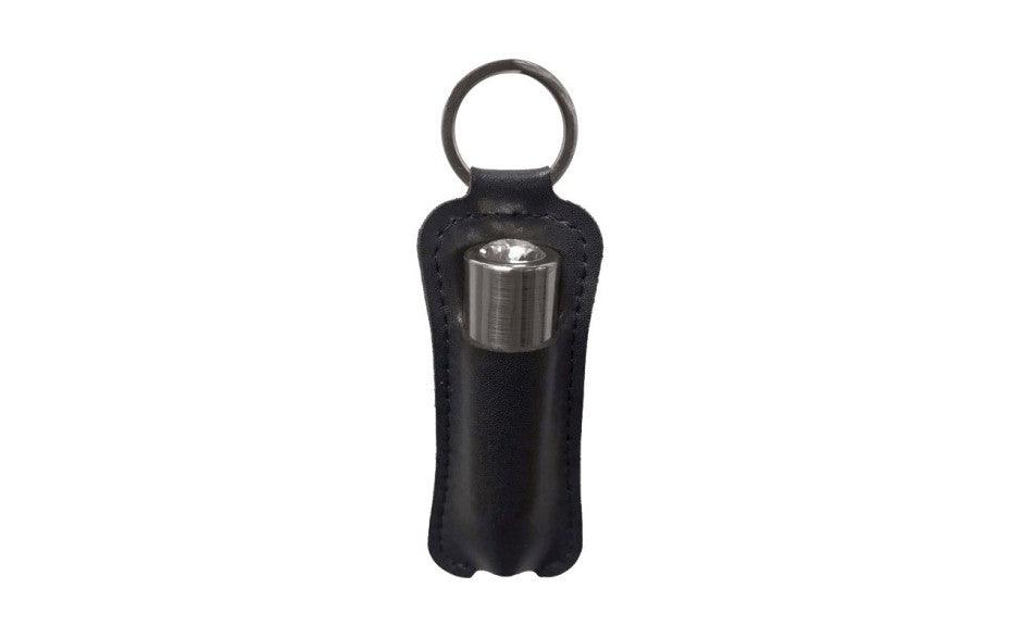 Power Bullet First Class 6cm Rechargeable w Crystal Gun Metal - Adult Toys