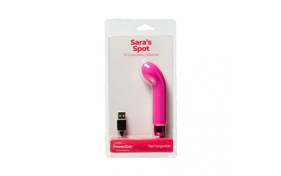 Power Bullet Sara’s Spot Vibrator Pink - Adult Toys