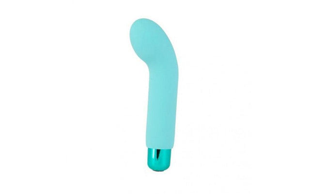 Power Bullet Sara’s Spot Vibrator Teal - Adult Toys
