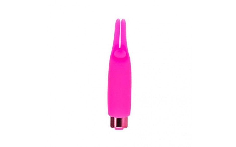 Power Bullet Teasing Tongue w Rechargeable Bullet Pink - Adult Toys