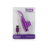 Power Bullet Teasing Tongue w Rechargeable Bullet Purple - Adult Toys