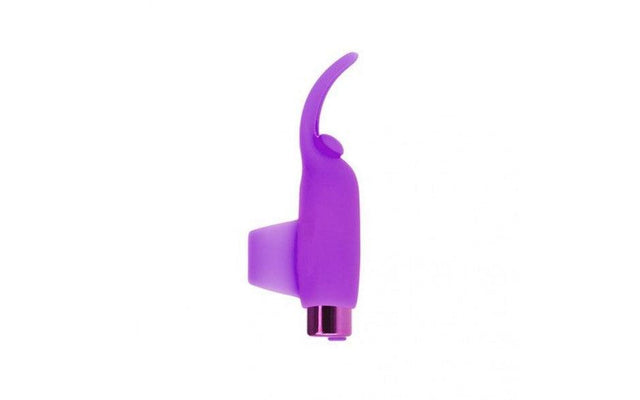 Power Bullet Teasing Tongue w Rechargeable Bullet Purple - Adult Toys
