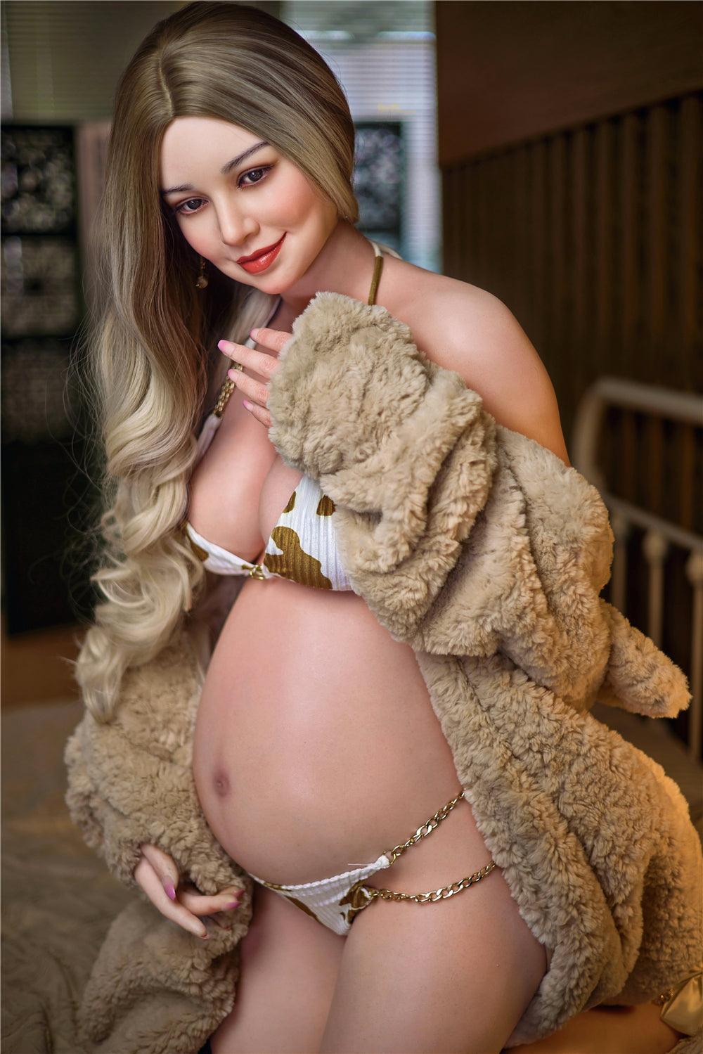 Pregnant Rose ICup Irontech Sex Doll 158cm Ultra Realistic Companion For Adults Premium - sex doll