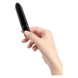 Pretty Point 4in Power Bullet Black - Adult Toys