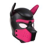 Puppy Play Mask Pink - Naughty by Nature Adult Store