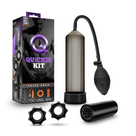 Quickie Kit Thick Cock Black - Naughty by Nature Adult Store
