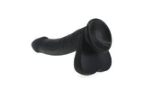 Realistic Cock w Balls Black - Naughty by Nature Adult Store