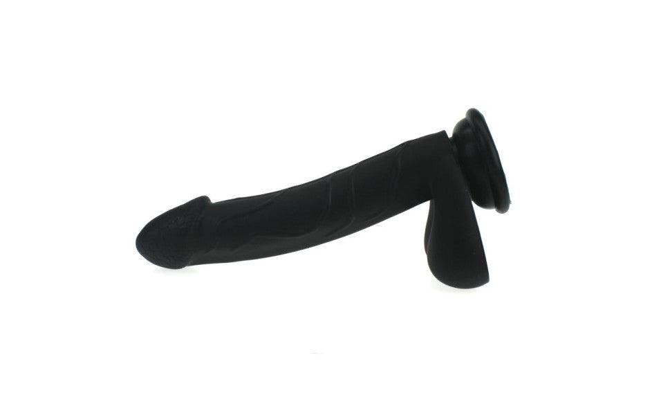 Realistic Cock w Balls Black - Naughty by Nature Adult Store