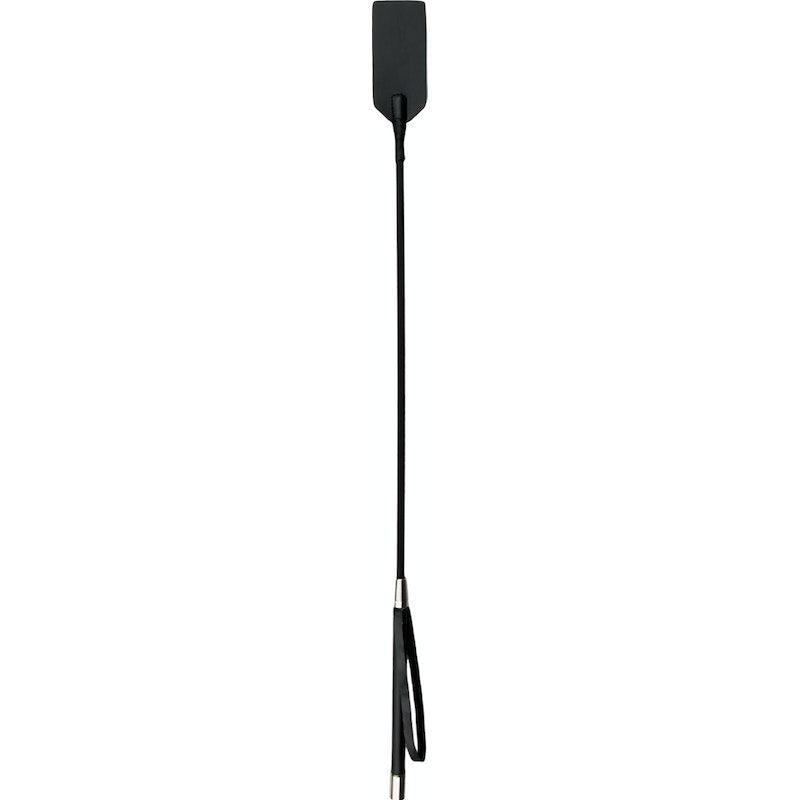 Rectangle Crop Whip Black - Adult Toys
