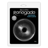Renegade Universal Pump Sleeve - Clear Penis Pump Sleeve - PUMPS