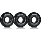 Ringer Cockring 3 Pc Black - Adult Toys