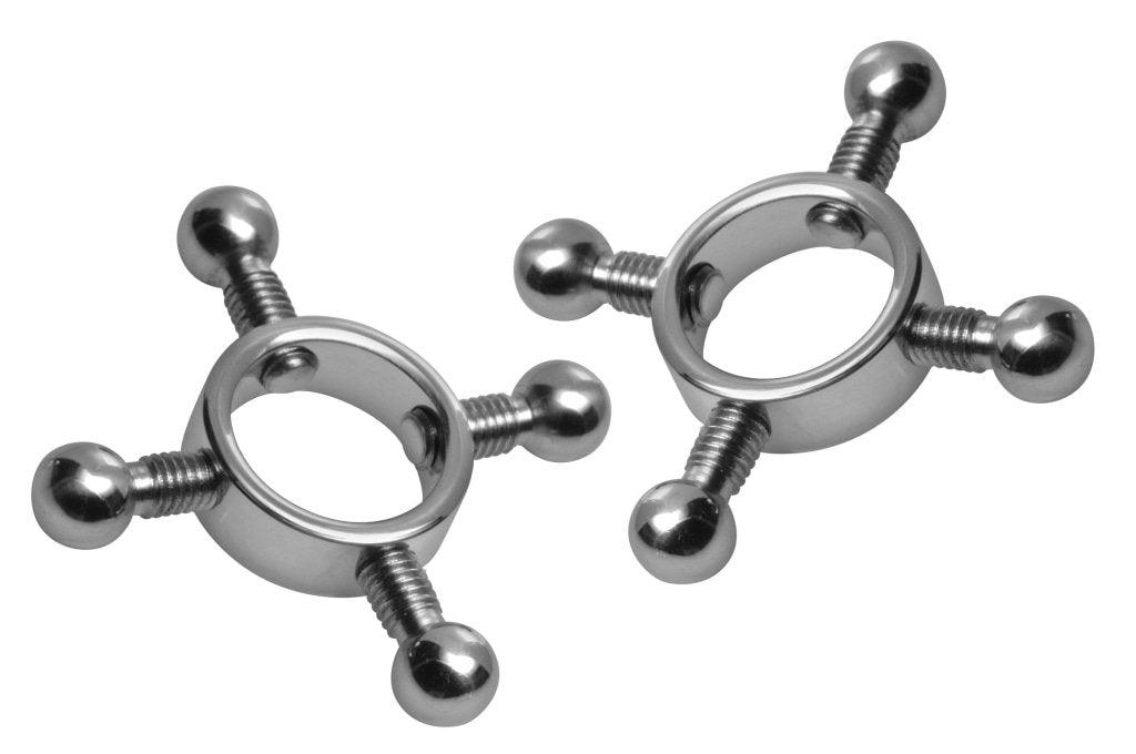 Rings Of Fire Stainless Steel Nipple Press Set - Naughty by Nature Adult Store