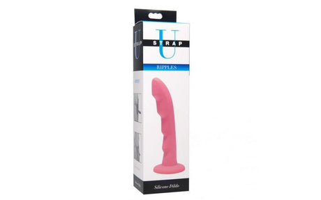 Ripples Silicone Dildo - Adult Toys