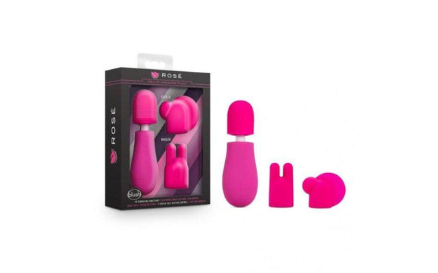 Rose Petite Massage Wand Pink - Adult Toys