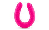 Ruse Silicone Slim 18in Hot Pink Double Dong - Naughty by Nature Adult Store
