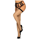 S814 Stockings Black - Lingerie