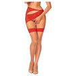 S814 Stockings Red - Lingerie