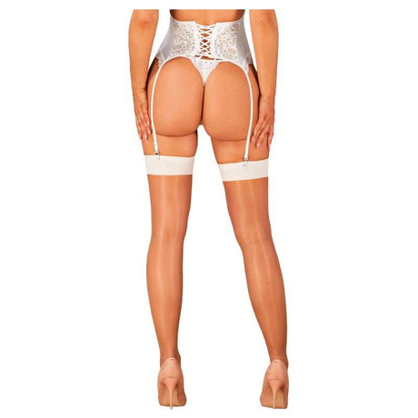 S814 Stockings White - Lingerie