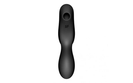Satisfyer Curvy Trinity 2 Insertable Air Pulse Vibrator Black - Adult Toys