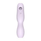 Satisfyer Curvy Trinity 2 Insertable Air Pulse Vibrator Violet - Adult Toys