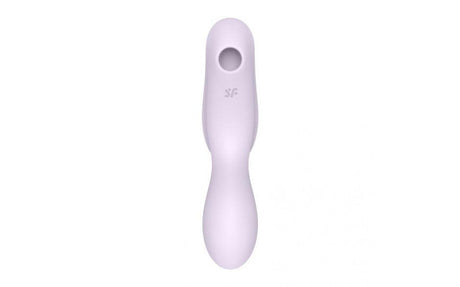 Satisfyer Curvy Trinity 2 Insertable Air Pulse Vibrator Violet - Adult Toys