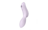 Satisfyer Curvy Trinity 2 Insertable Air Pulse Vibrator Violet - Adult Toys