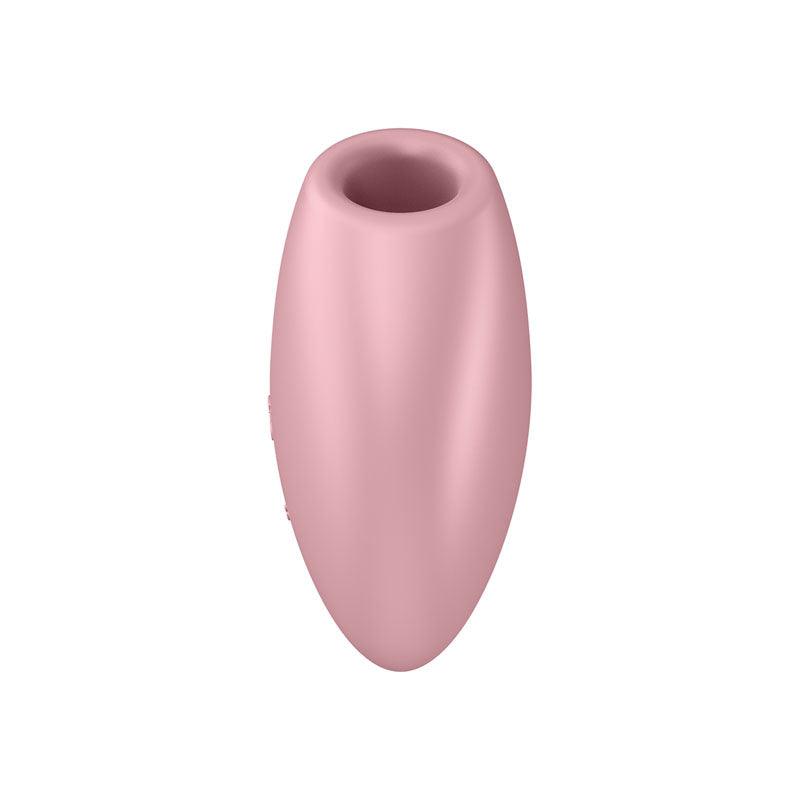 Satisfyer Cutie Heart - Light Red - Light Red USB Rechargeable Air Pulsation Stimulator with - STIMULATORS - PREMIUM