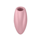 Satisfyer Cutie Heart - Light Red - Light Red USB Rechargeable Air Pulsation Stimulator with - STIMULATORS - PREMIUM