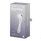 Satisfyer Dazzling Crystal 1 - Clear - GLASS TOYS - PREMIUM
