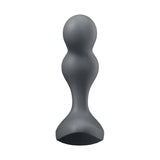 Satisfyer Deep Diver Vibrating Connect App Anal Plug Grey - Adult Toys