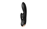 Satisfyer Double Flex App Rabbit Vibrator Black - Adult Toys