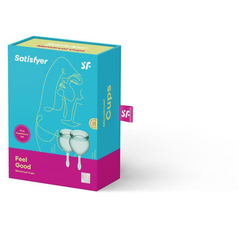 Satisfyer Feel Good Menstrual Cup - Reusable Medical Grade Silicone - Adult Toys
