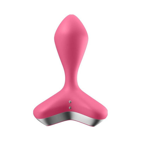 Satisfyer Game Changer Vibrating Anal Plug Pink - Adult Toys