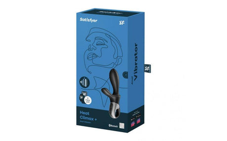 Satisfyer Heat Climax Plus Connect App Warming Anal Vibrator - Adult Toys