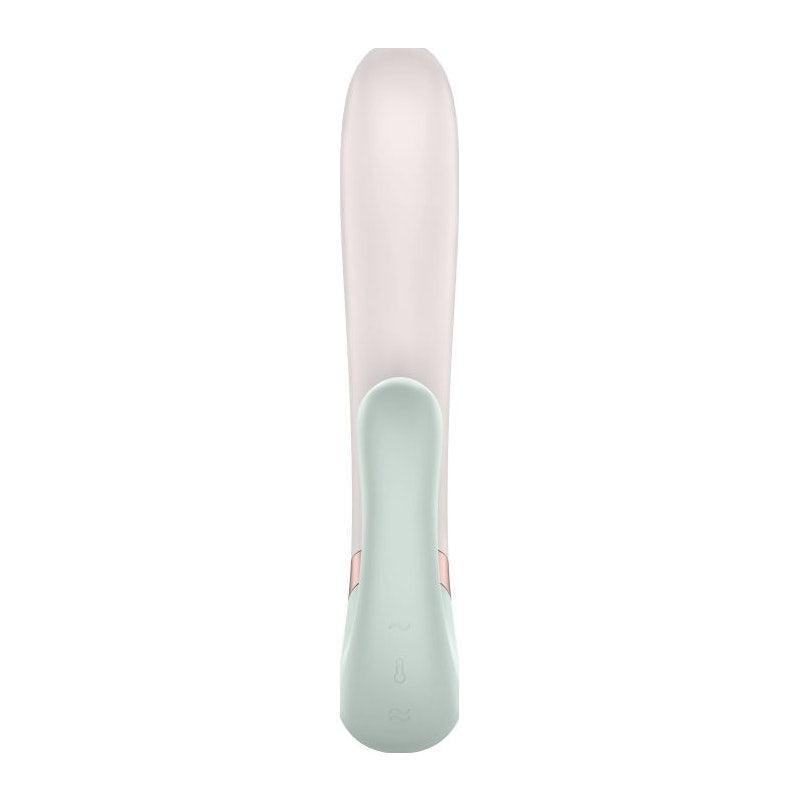 Satisfyer Heat Wave Connect App Warming Rabbit Vibrator Mint - Adult Toys
