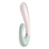 Satisfyer Heat Wave Connect App Warming Rabbit Vibrator Mint - Adult Toys