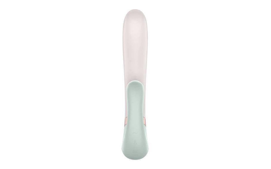 Satisfyer Heat Wave Connect App Warming Rabbit Vibrator Mint - Naughty by Nature Adult Store