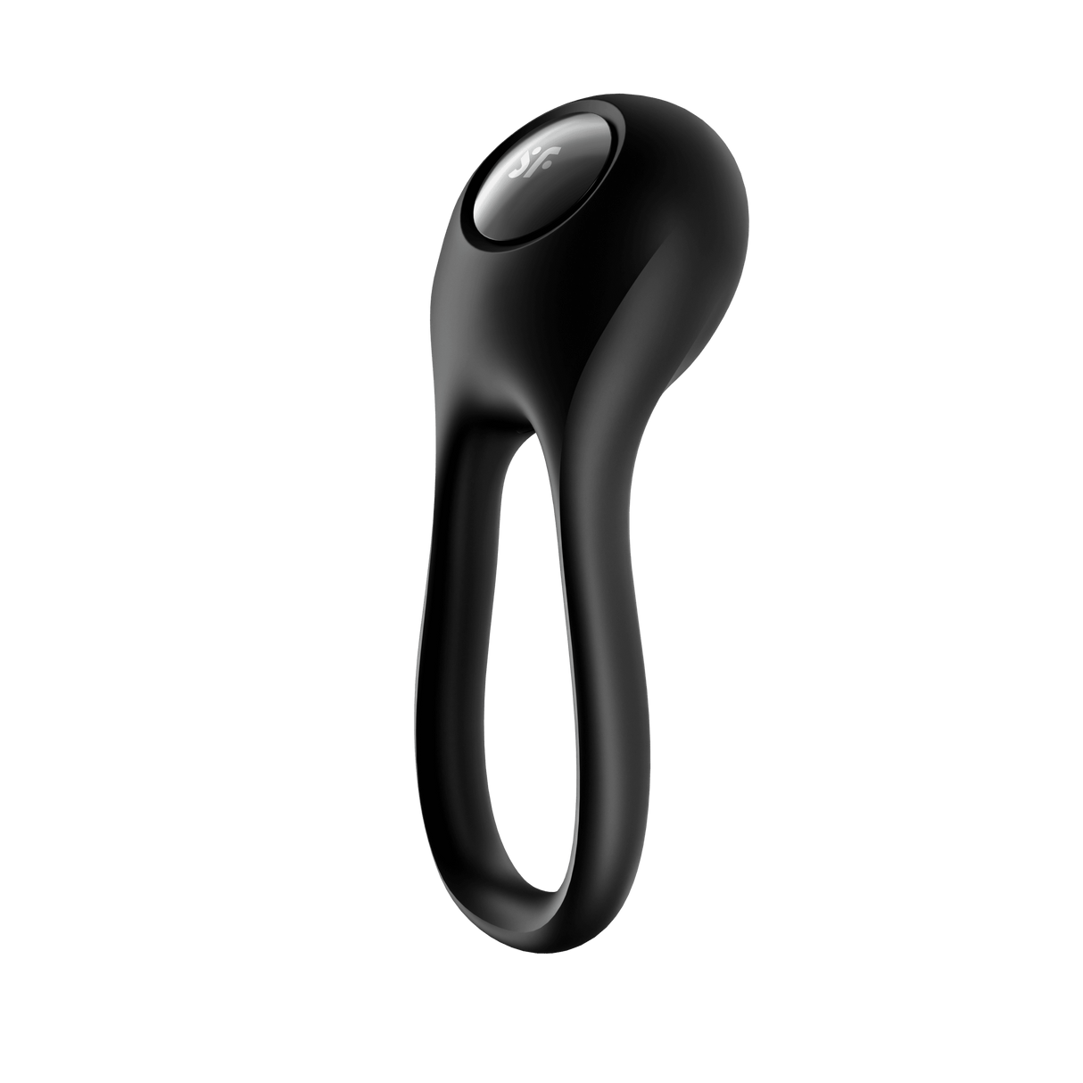 Satisfyer Majestic Duo Double Cockring | Rechargeable Silicone - Black - Adult Toys