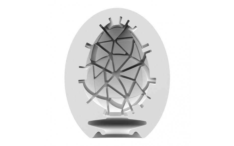 Satisfyer Masturbator Egg Crunchy - Adult Toys