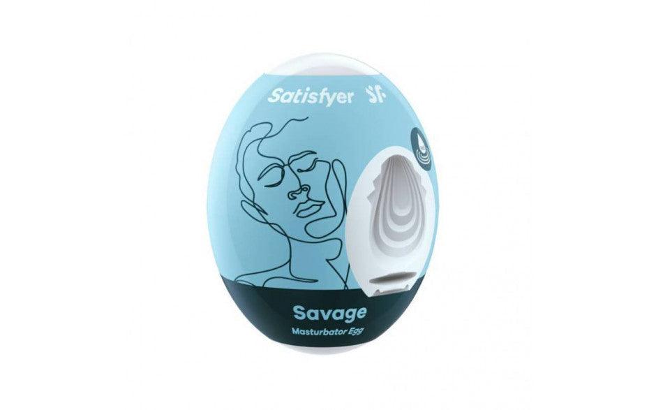 Satisfyer Masturbator Egg Savage - Adult Toys