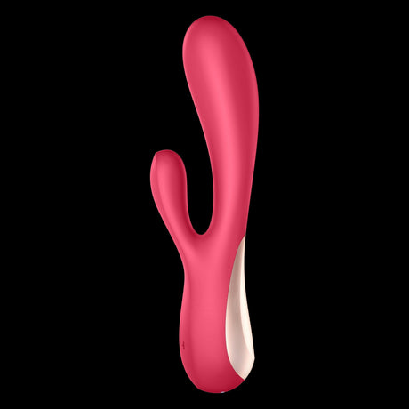 Satisfyer Mono Flex Dual Motor Connect App Vibrator Red - Adult Toys
